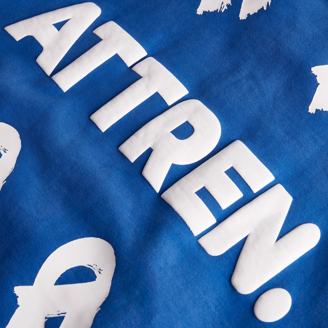The Heavyweight Blue All Over Hoodie