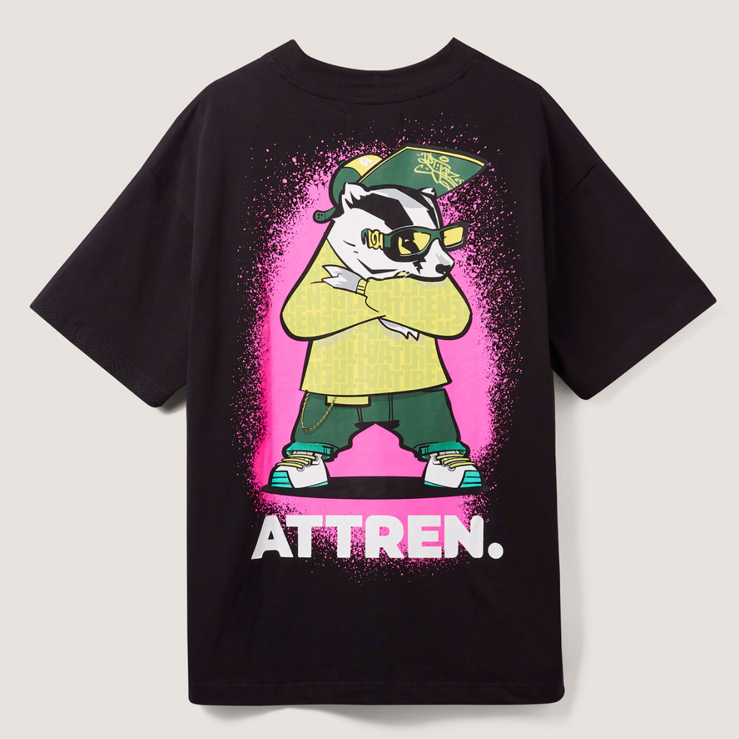 The Black Graphic T-Shirt - Mens