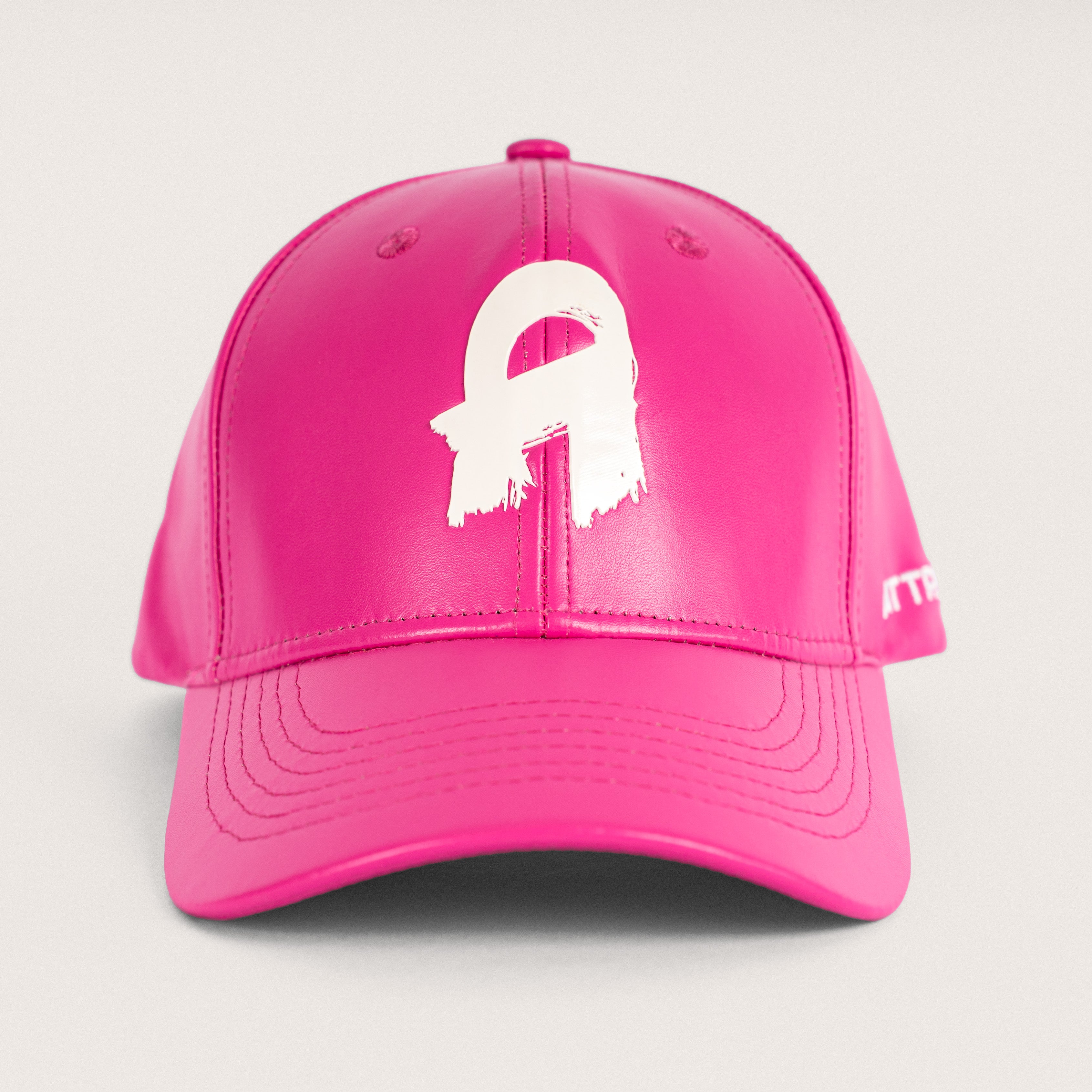 The Leather SnapBack - Pink