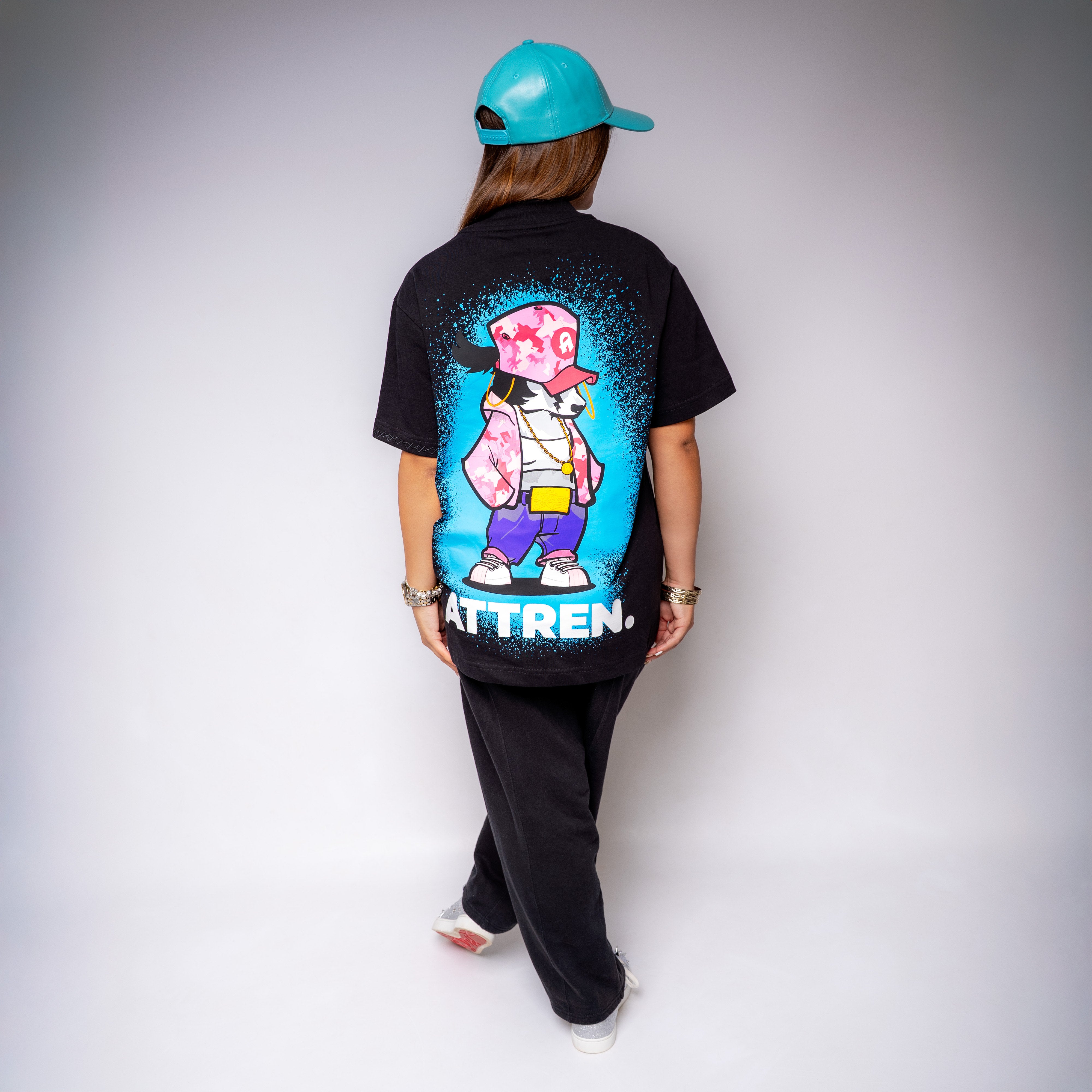 The Black Graphic T-Shirt - Womens