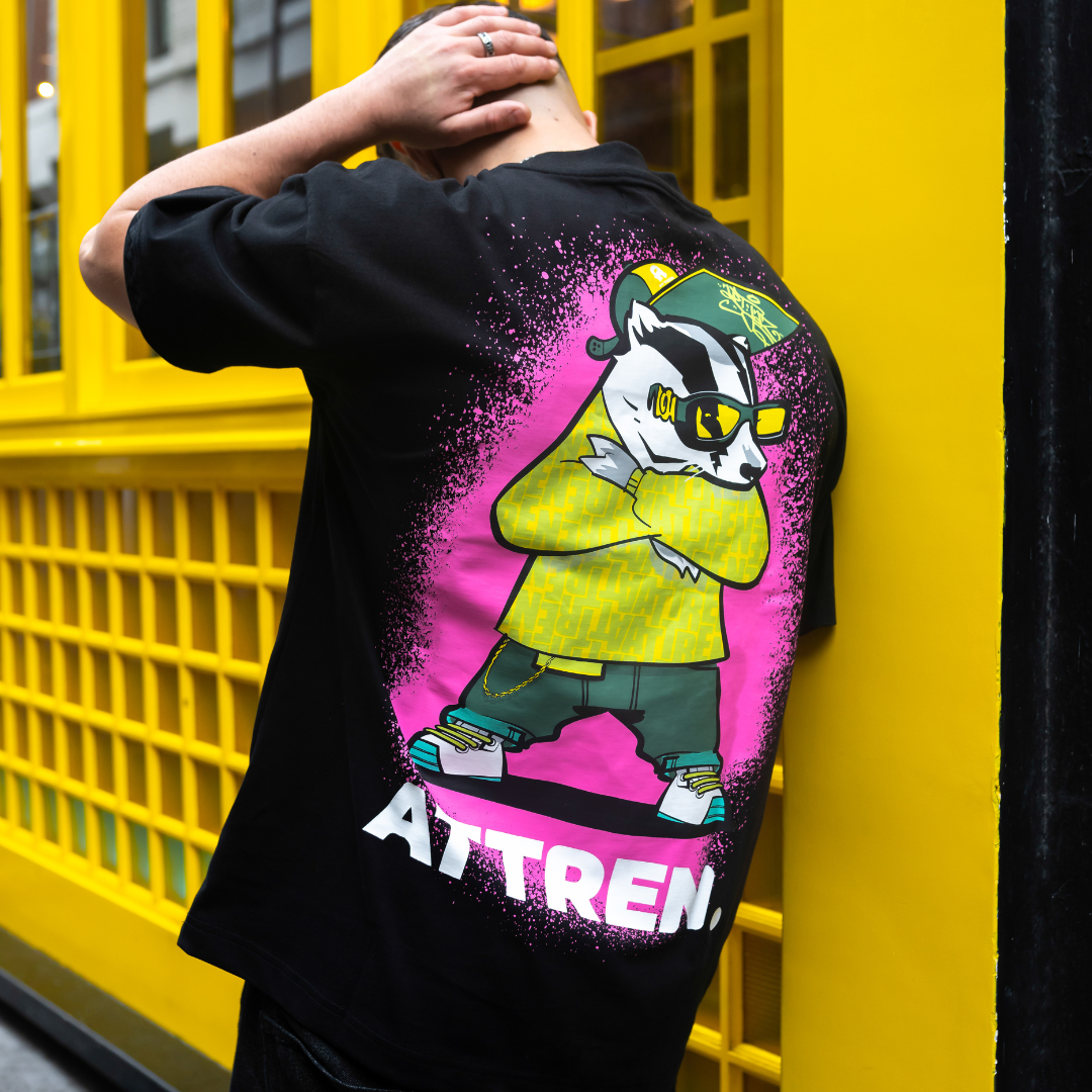The Black Graphic T-Shirt - Mens