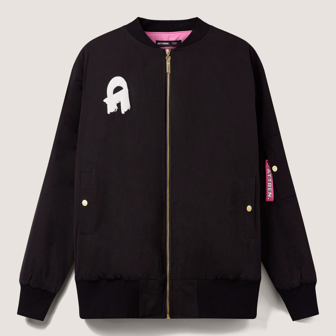 Limited Edition- artJaz graphic bomber jacket- Women's