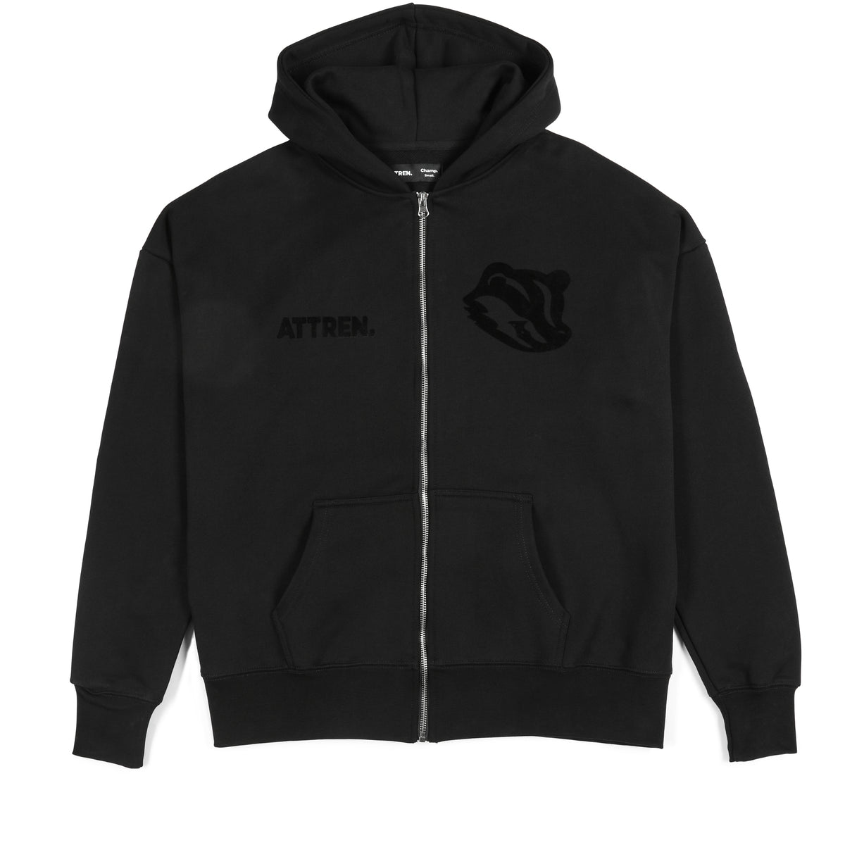 Blackout Emblem Zip up Hoodie