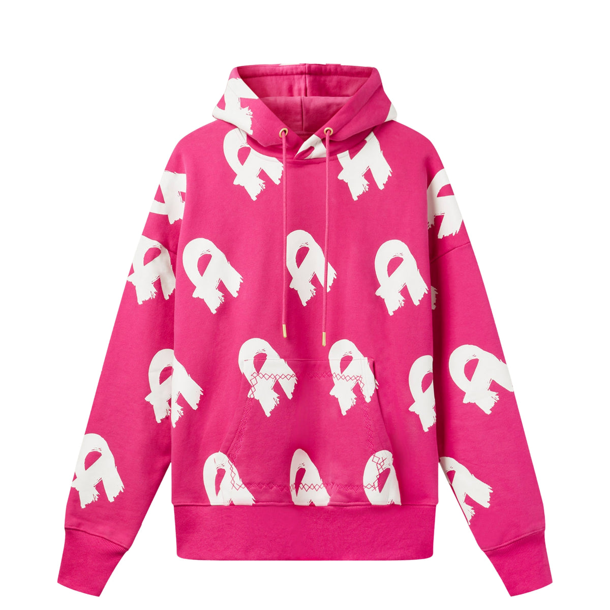 The Heavyweight Pink All Over Hoodie