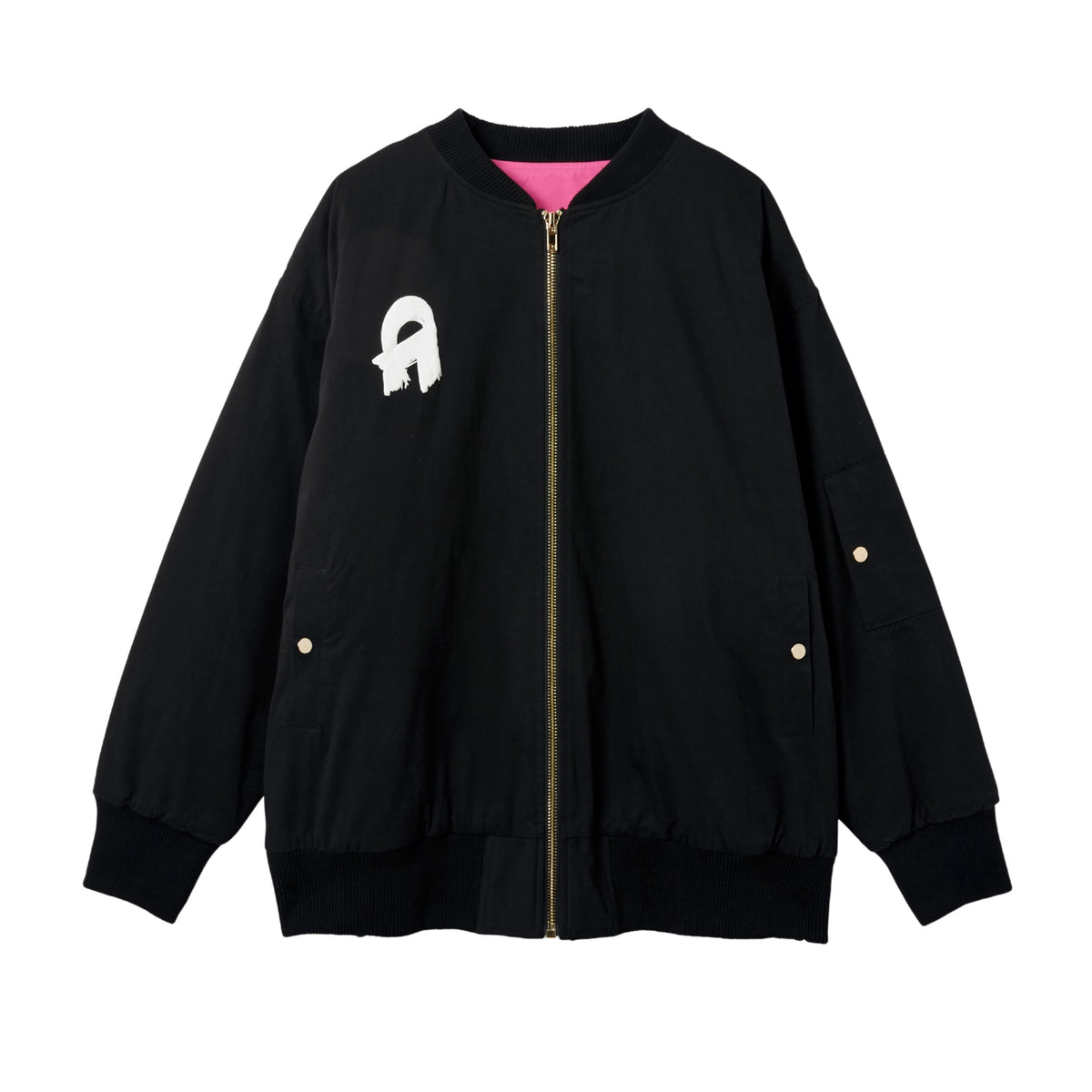 The Graphic Bomber Jacket - Women's