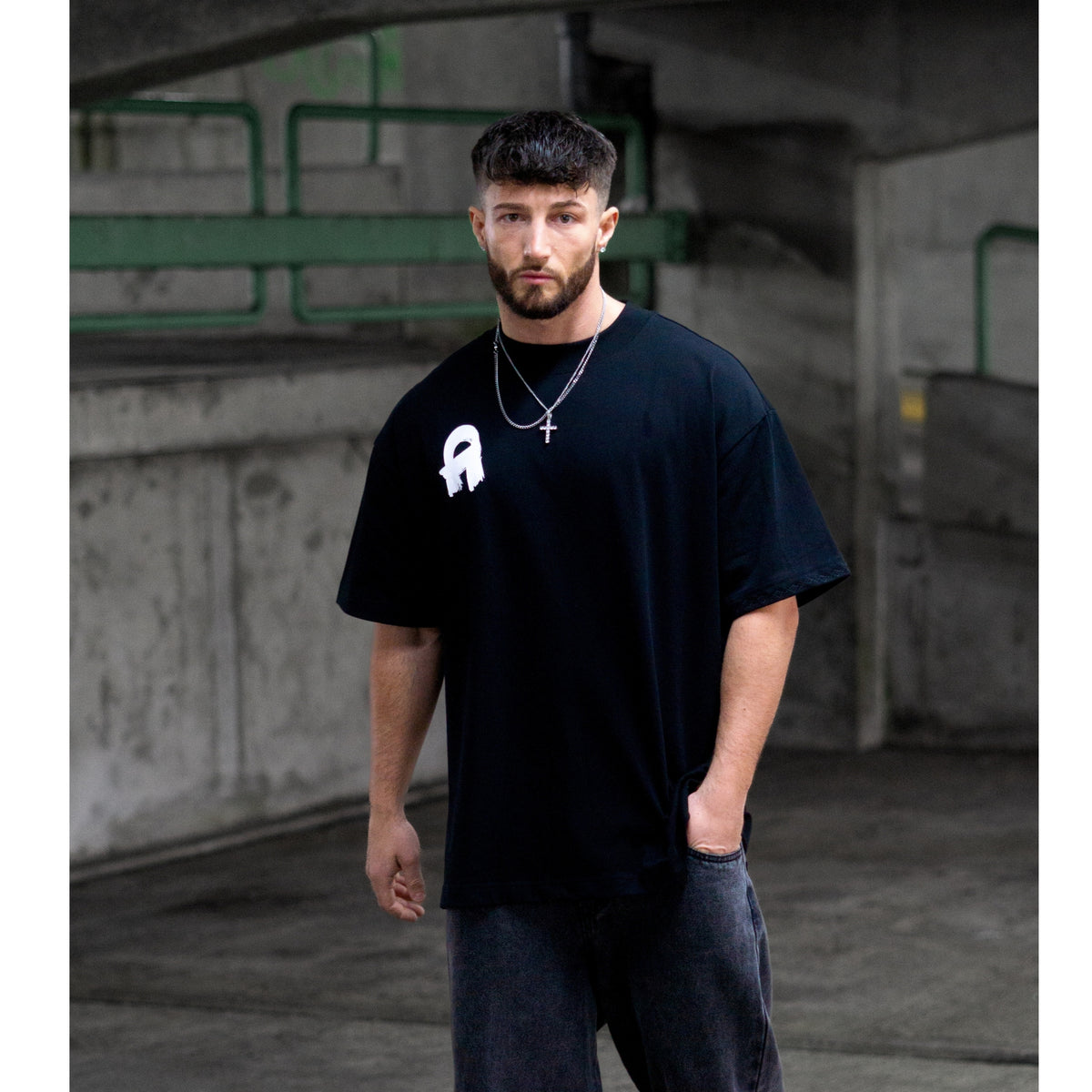 The  Black Graphic T-Shirt - Mens