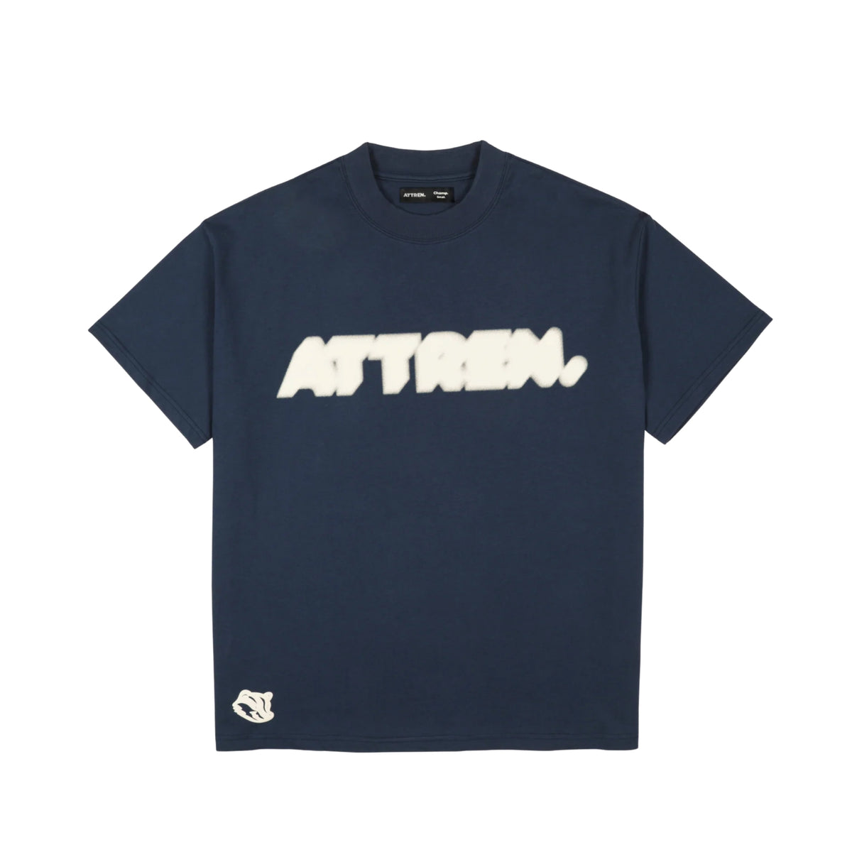 Out of Focus - Oversized Tee Navy/White