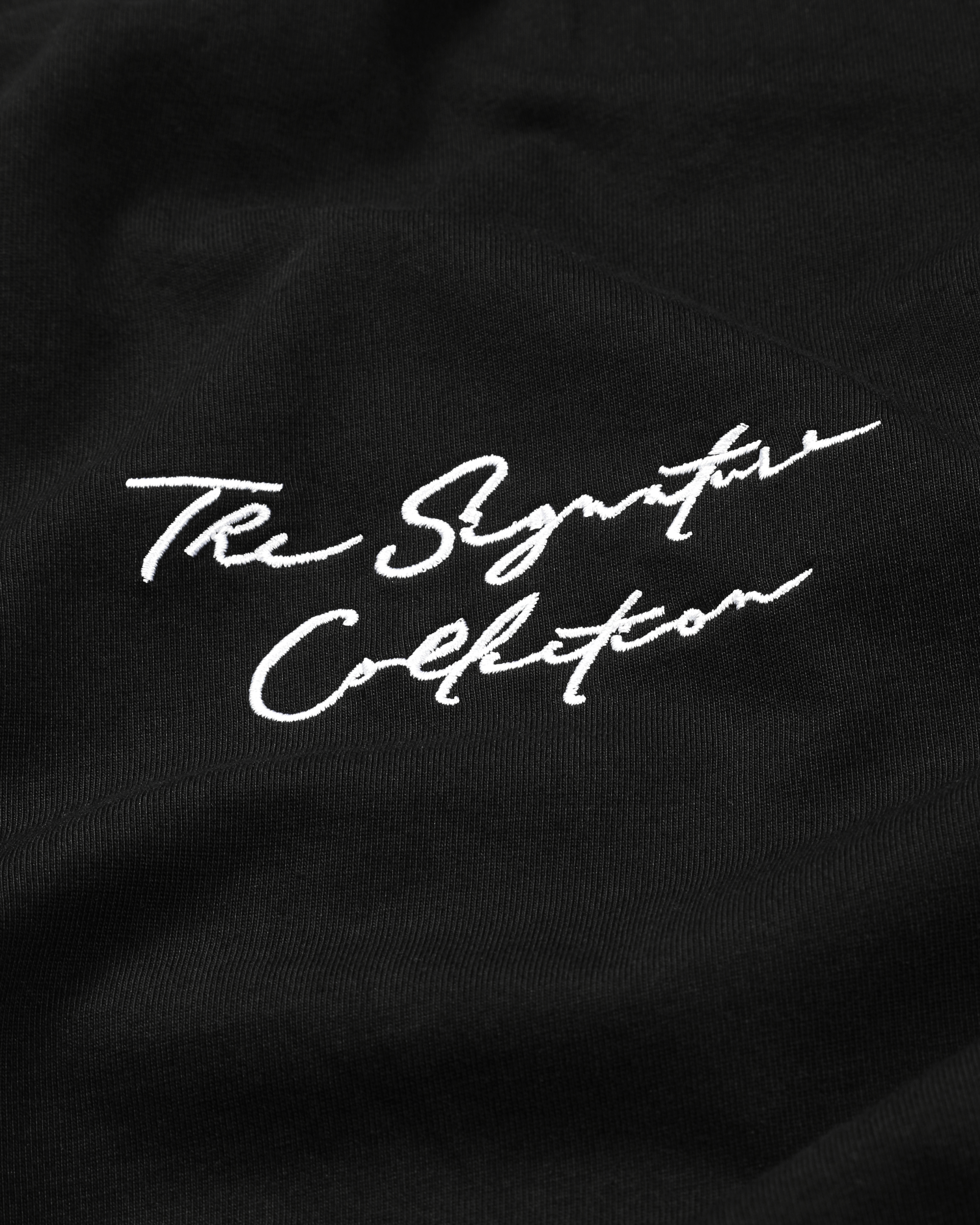 Emblem Tee - Oversized Black/White