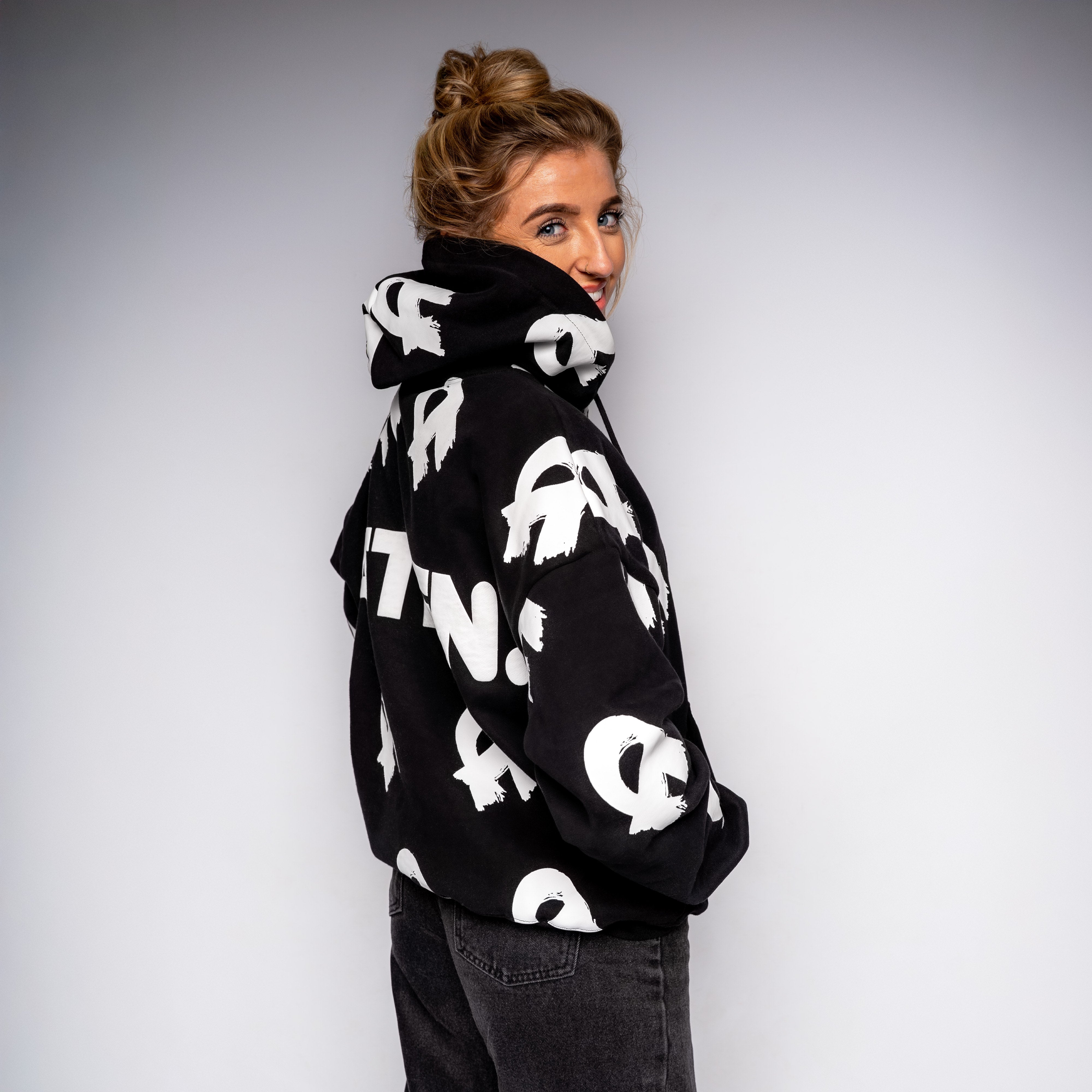 Heavyweight 'A' All Over Hoodie