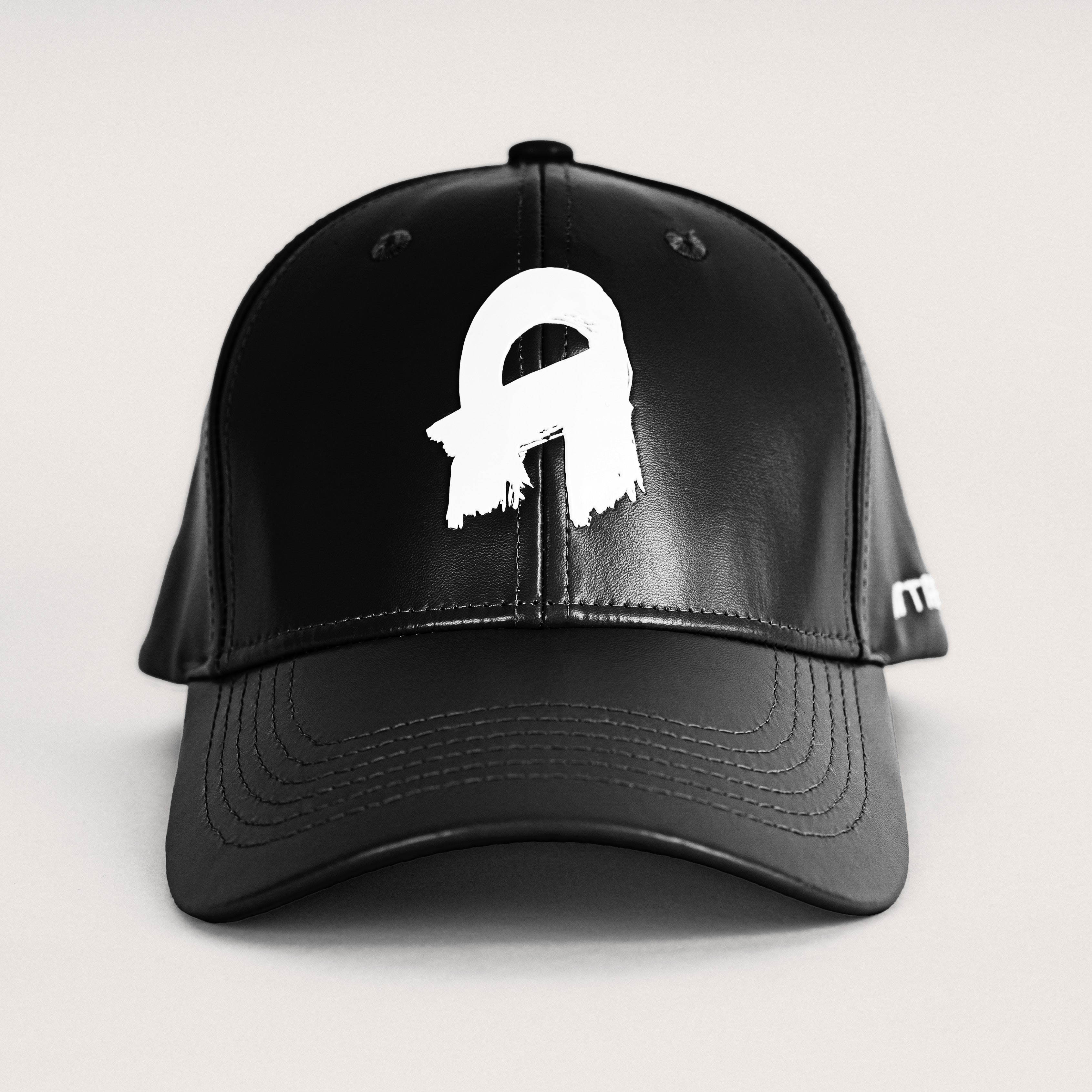 The Leather SnapBack - Black