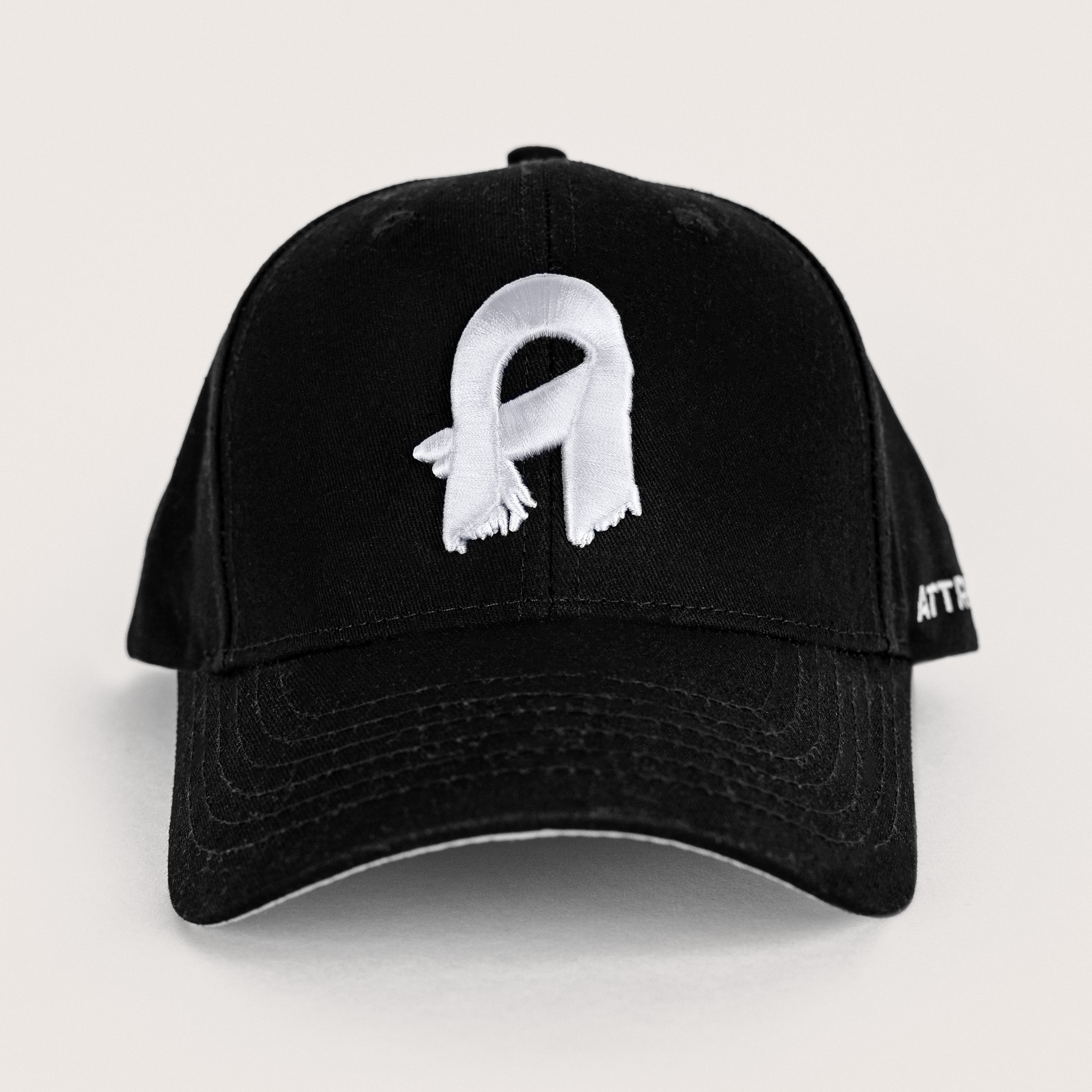 The Cotton SnapBack- Black and White