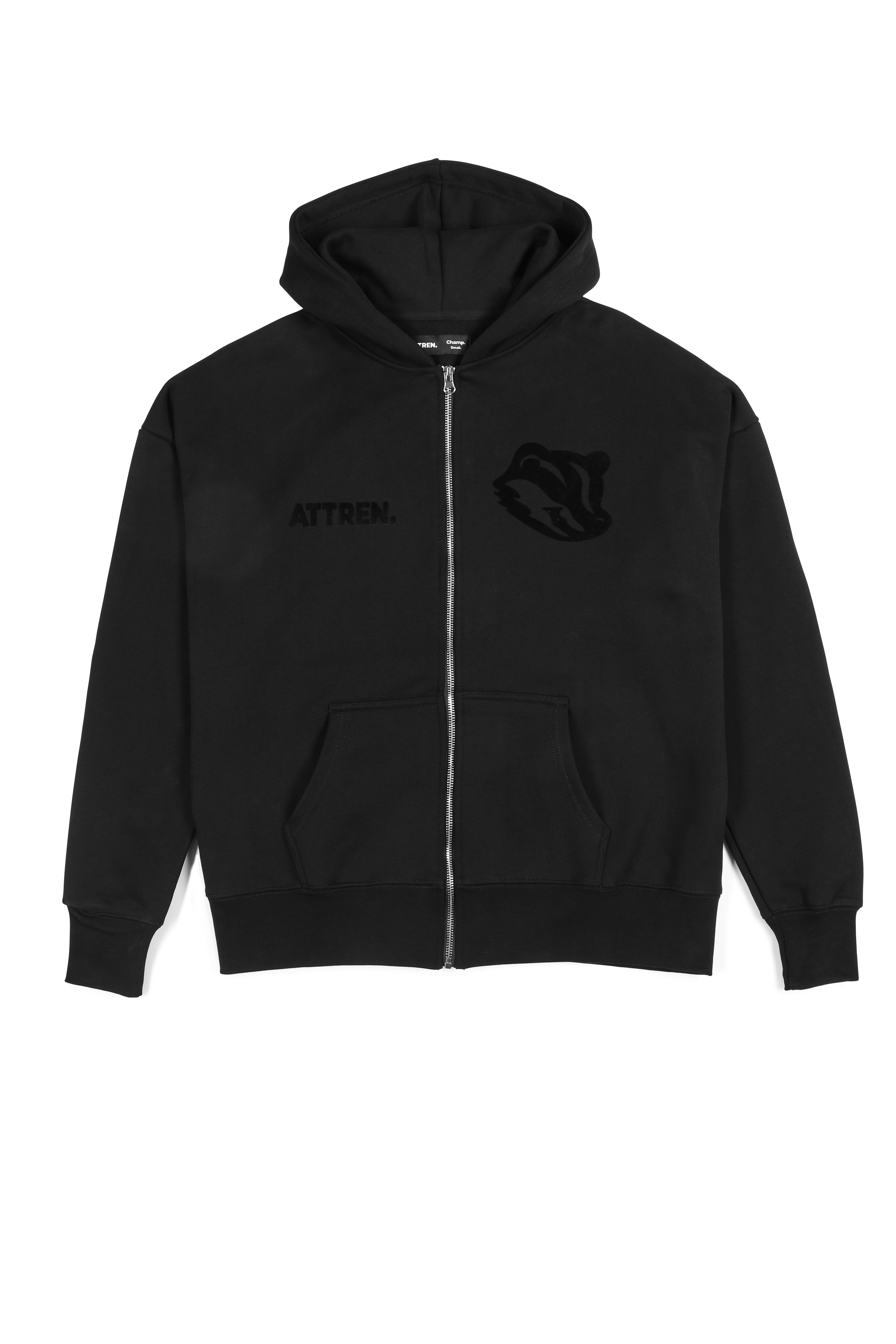 Blackout Emblem Zip up Hoodie